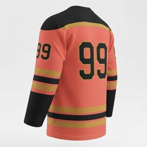 Jersey de Hockey sobre Hielo de Marca Privada, Ropa Deportiva de Alto Rendimiento con Servicio OEM, Tallas OEM, Soluciones de Fabricante Mayorista - Product Image 4