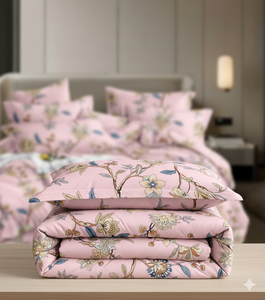 Parure de lit rayée 400TC la plus vendue, taille King, drap plat, drap-housse, 2 taies d'oreiller, draps en microfibre doux - Product Image 5