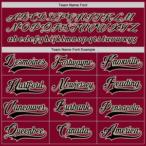 Custom <b>Maroon</b> Black Cream Hockey Jersey Sublimation Breathable Team Uniform Stitched Training Sportswear Men Youth Athletic <b>Top</b> - Product Image 3