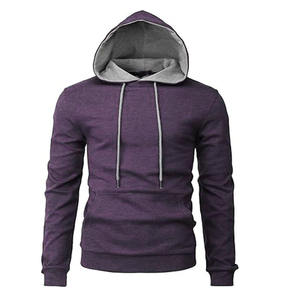 เสื้อฮู้ดผู้ชายสำหรับฤดูหนาว ผ้าระบายอากาศเป็นมิตรกับสิ่งแวดล้อม แขนยาว มีกระเป๋า  รับสกรีนโลโก้และงานพิมพ์ - Product Image 1