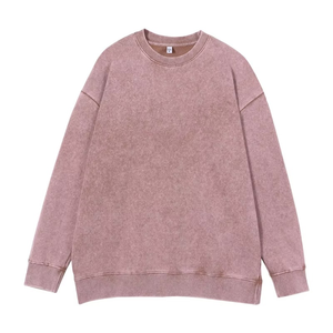 Sweat-shirt à capuche zippé oversize délavé pour homme, style Y2K streetwear vintage, en coton délavé, coupe classique, logo personnalisé, hiver - Product Image 5