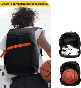 Multifunction Basketball Backpack <b>Bag</b> with Separate Shoe Pocket Outdoor Sportswear Youth Team Training Time Mens Basketball <b>Bags</b> - Product Image 4