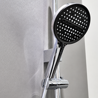 Colonne de douche en acier inoxydable avec cartouche de démarrage à froid en laiton, mitigeur de douche apparent, système de douche, robinet
