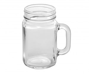 Frasco de Vidrio Transparente de 400 ml para Alimentos, Resistente al Calor, con Tapa de Rosca, Recipiente Hermético para Almacenamiento de Ensaladas y Empaque de Cocina - Product Image 2