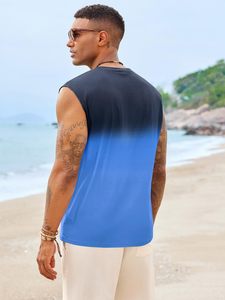 Camiseta sin Mangas Sublimada para Hombre, Estilo Gimnasio, Personalizada, de Secado Rápido, para Correr, Informal, de Verano, con Degradado, Oferta 2026 - Product Image 4