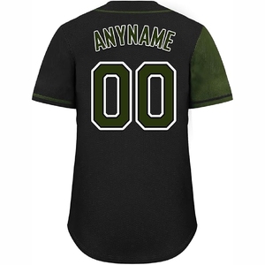 Stylish Sublimated <b>Baseball</b> Jersey with Personalized Name Number Printing for Sports Team Uniforms - Product Image 2
