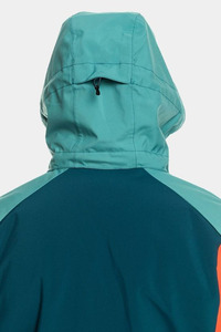 Chaqueta Acolchada con Capucha para Hombre, Ecológica, Estilo Urbano, con Bloques de Color, Impermeable, para Invierno, con Relleno de Poliéster y Cierre de Cremallera - Product Image 2