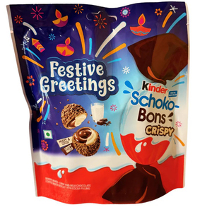 คินเดอร์ ช็อกโก บอนส์ คริสปี้ 67.2 กรัม ช็อกโกแลตเคลือบเวเฟอร์กรอบ ขายดี ราคาโรงงาน - Product Image 5