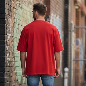 T-shirts en coton 100% pour hommes, prix bas, vêtements décontractés, logo personnalisé, t-shirt uni simple pour hommes, vente en gros, t-shirt uni de haute qualité - Product Image 2