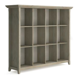 Acadian 12-Cube Storage <b>Bins</b> Distressed <b>Grey</b> - Product Image 2