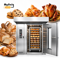 MY Four à biscuits électrique rotatif à convection au gaz pour le pain et les gâteaux