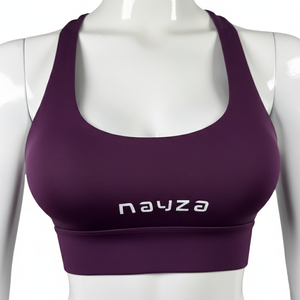 Sujetadores Deportivos Ligeros de Spandex/Poliéster para Mujer, para Fitness, Gimnasio, Yoga, con Relleno Extraíble y Personalizado - Product Image 1