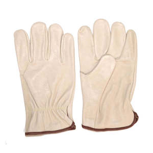 Gants de travail en cuir de vachette pleine fleur pour la soudure – Vente directe usine - Product Image 1
