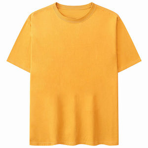 Camiseta de Algodón Personalizada para Hombre, Camiseta Extra Grande con Logotipo Personalizado, 100% Algodón, Hombros Caídos - Product Image 2