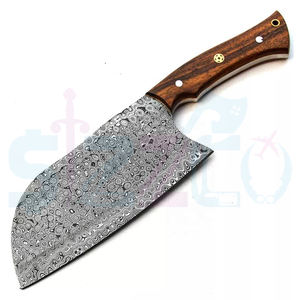 Cuchillo de Cocina de Acero de Damasco Hecho a Mano, Cuchillo Profesional para Cortar Carne, Cuchillo de Carnicero Afilado como una Navaja, Logotipo Personalizado OEM Disponible - Product Image 6