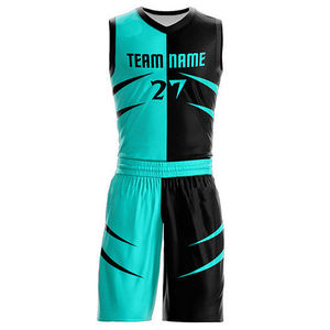 Uniforme de Baloncesto Transpirable de Poliéster Personalizado, Económico, de Alta Calidad, Nuevo Diseño, Unisex para Adultos - Product Image 5