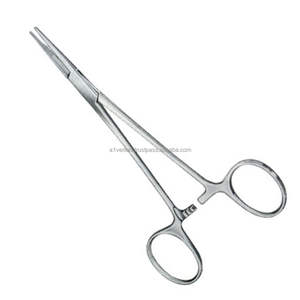 Pinces à artères droites et courbées Providence, en acier inoxydable, manuelles, de haute qualité, réutilisables, instruments VERITAS A-1 | - Product Image 4