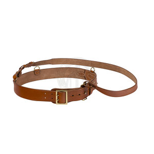 Cinturón Sam Browne de Cuero Premium con Correa Ajustable y Diseño de Hebilla Clásica para Vestimenta Formal - Product Image 3