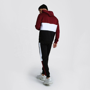 Ensemble de survêtement pour homme, sweat-shirt et jogging, 100% coton, survêtements en provenance du Pakistan, taille XL, vêtements de sport décontractés, fermeture éclair - Product Image 4
