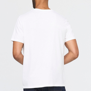 Camisetas de Primera Calidad con Logotipo Personalizado, Ligeras, 100% Algodón, Transpirables, para Hombre, Camisetas Lisas de Algodón Lavado - Product Image 3