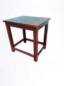 Wood Nightstand <b>End</b> <b>Table</b> Square Side <b>Table</b> Modern <b>Storage</b> Rack for Living Room Bedroom - Product Image 1