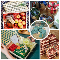 Nouveaux modèles 2025 panier-cadeau/boîte-cadeau en bambou fait à la main: mariage, festival, nouvel an conçu sur mesure avec de nombreuses tailles pour les cadeaux