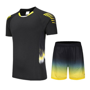 Camiseta de Voleibol Personalizada para Hombre, Cómoda, de Manga Corta, Transpirable, al por Mayor, de Poliéster, para Tenis de Mesa - Product Image 1
