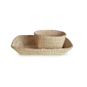 Cesta de mimbre marino para guardar objetos, cesta de almacenamiento hecha a mano, venta al por mayor, ecológica, hecha en Vietnam - Product Image 6