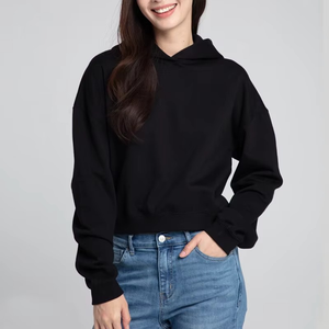 Nouveaux sweats à capuche unisexes brodés, couleur unie, manches longues, pull à capuche, hiver, vintage, 100% coton, polaire, séchage rapide - Product Image 5