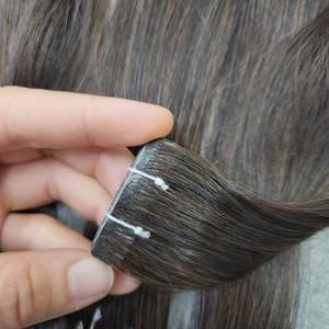 Extensions de cheveux humains vierges à 100 %, adhésives, invisibles, qualité supérieure, couleur blonde premium vietnamienne, vente en gros - Product Image 5