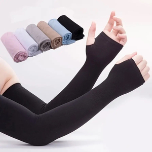 Manchons de compression en gros de haute qualité avec logo personnalisé, protection UV, séchage rapide, respirants, pour cyclisme, voyage et sports de plein air - Product Image 2