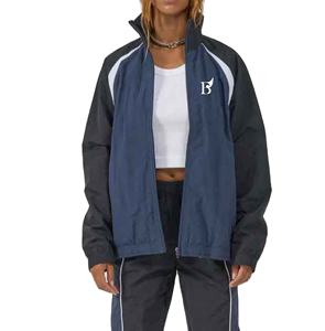 Veste de football coupe-vent OEM avec logo personnalisé survêtement de jogging réfléchissant pour hommes survêtement coupe-vent pour hommes veste de football en nylon - Product Image 2