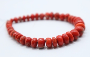 Natural Italian <b>Red</b> Coral Smooth Tube Beads Loose Gemstone Jewelry Making Supplies Wholesale - Product Image 2