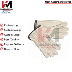 Working Gloves High Performance Industrial Gloves Cut Resistant Anti <b>Slip</b> Grip for Workers OEM Supply - Product Image 3
