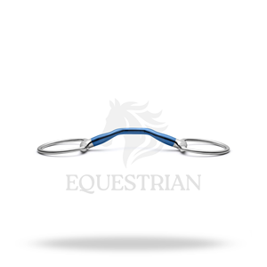 Mors à poignée basse Eggbutt Mullen pour chevaux, équipement d'équitation - Product Image 3