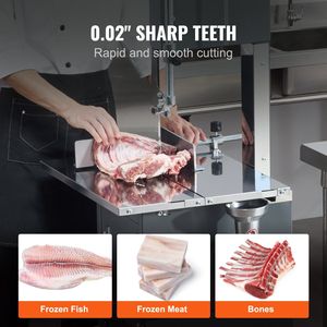 Lama a nastro per affettatrice in acciaio al carbonio da 82,3x0,63x0,02 pollici, 5 pz/confezione, lama di ricambio per affettatrici di carne - Product Image 4