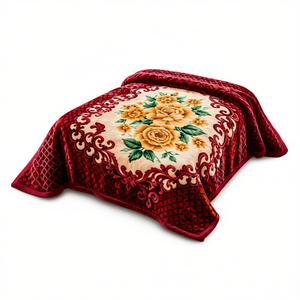 Manta de Visón de Poliéster de Lujo de 2.5 KG, Suave y Cálida para Invierno, Individual, para Hogar y Hotel, Comodidad de Lujo para Brises Invernales - Product Image 1