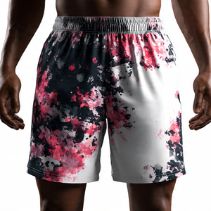 Shorts de sport pour femmes, shorts d'entraînement 100% polyester, taille élastique, shorts d'été pour la rue, vêtements de fitness pour femmes - Product Image 4