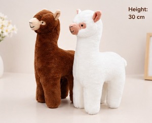 Juguete de peluche largo y suave de lana de cordero, de tela Velboa, animal de peluche, almohada abrazable, estilo OEM, venta al por mayor, regalo, decoración, moderno y suave. - Product Image 1