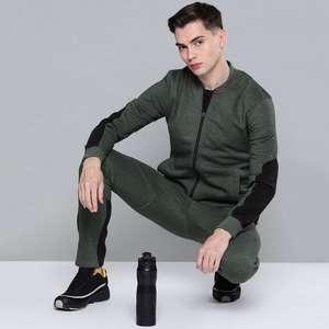 Ensemble de survêtement sportif pour homme, printemps automne, décontracté, 2 pièces, sweat-shirt à fermeture éclair et pantalon de survêtement, ensemble de survêtement de marque - Product Image 4