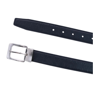Cinturones Reversibles de Cuero Genuino Personalizados, Cinturones de Alta Calidad para Hombre, Hebilla de Aleación para Jeans de Lujo, Bordado Personalizado - Product Image 2