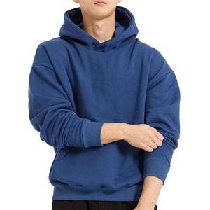Sweat-shirts à capuche unisexes en gros, coupe oversize, en coton épais, haute qualité, anti-rétrécissement - Product Image 4