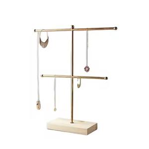 Support à bijoux en métal robuste, présentoir organisateur de bijoux - Product Image 5