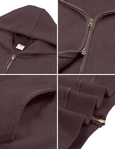 Streetwear Oversized Acid Wash <b>Zip</b> Up Hoodie 100% Cotton Men's Vintage Full <b>Zip</b> <b>Hooded</b> Sweatshirt Custom Brand Manufacture - Product Image 4