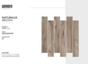 Baldosa de porcelana mate tipo tablón de 20x120cm, desarrollada para expresar un ritmo lineal en el suelo, con una superficie natural que ofrece calma y un interior confiable. - Product Image 5