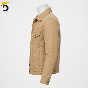 Chaqueta Vaquera Premium para Hombre, Combinación de Construcción Duradera, Uso Cómodo, Estilo Urbano Ecológico e Impermeable, Ideal para Viajes - Product Image 2
