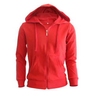 เสื้อฮู้ดผู้ชายแบบหนา สีสันโดดเด่น สไตล์สปอร์ต ผ้าวูล มีซิป กระเป๋าเสื้อ  ลำลอง - Product Image 4