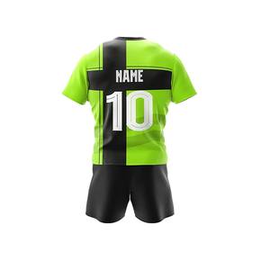 Uniforme de Rugby de Invierno Profesional de Alta Calidad al por Mayor, 100% Poliéster con Protección UV, Cuello en V, Mangas Cortas, Superventas - Product Image 6