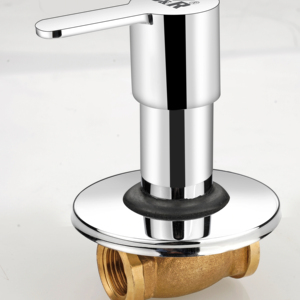 Durable Concealed Zinc Alloy Wall Mounted Water <b>Control</b> Valve Heavy Duty Plumbing Fitting for Bathroom and <b>Shower</b> Systems - Product Image 1