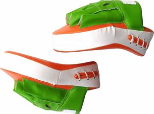 Manoplas de enfoque de cuero para boxeo Muay Thai MMA Kick Boxing Punzonado Entrenamiento con almohadillas de enfoque de objetivo manual - Product Image 5
